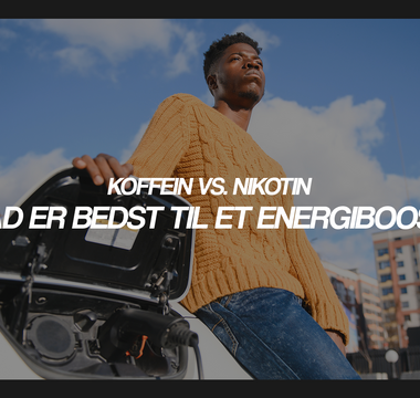 Koffein vs. nikotin: Hvad er bedst til et energiboost?