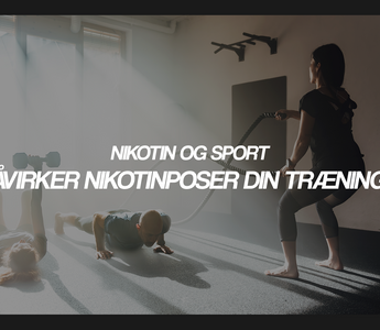 Nikotin og sport: Påvirker snus og nikotinposer din træning?
